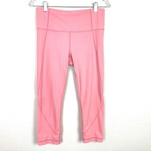 Athleta Women's 7/8 Tight Leggings Size M Pink